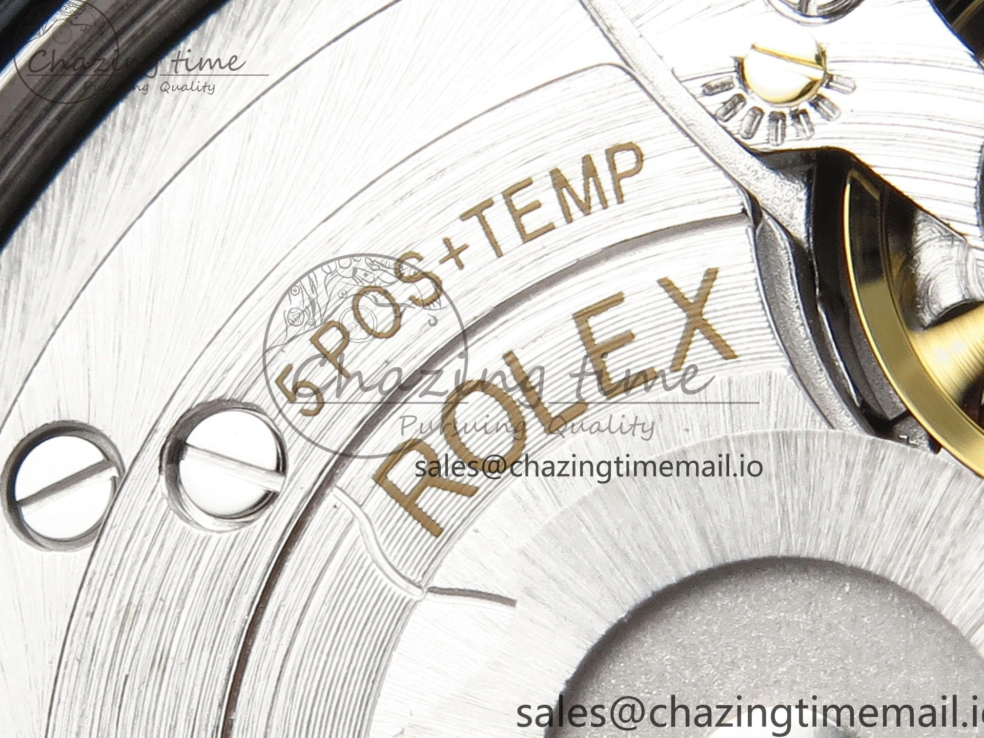 MiroTime 1223 Attractive DateJust 36 126283RBR EWEF Best Edition YG Diamonds Dial on SS YG Jubilee Bracelet A 635